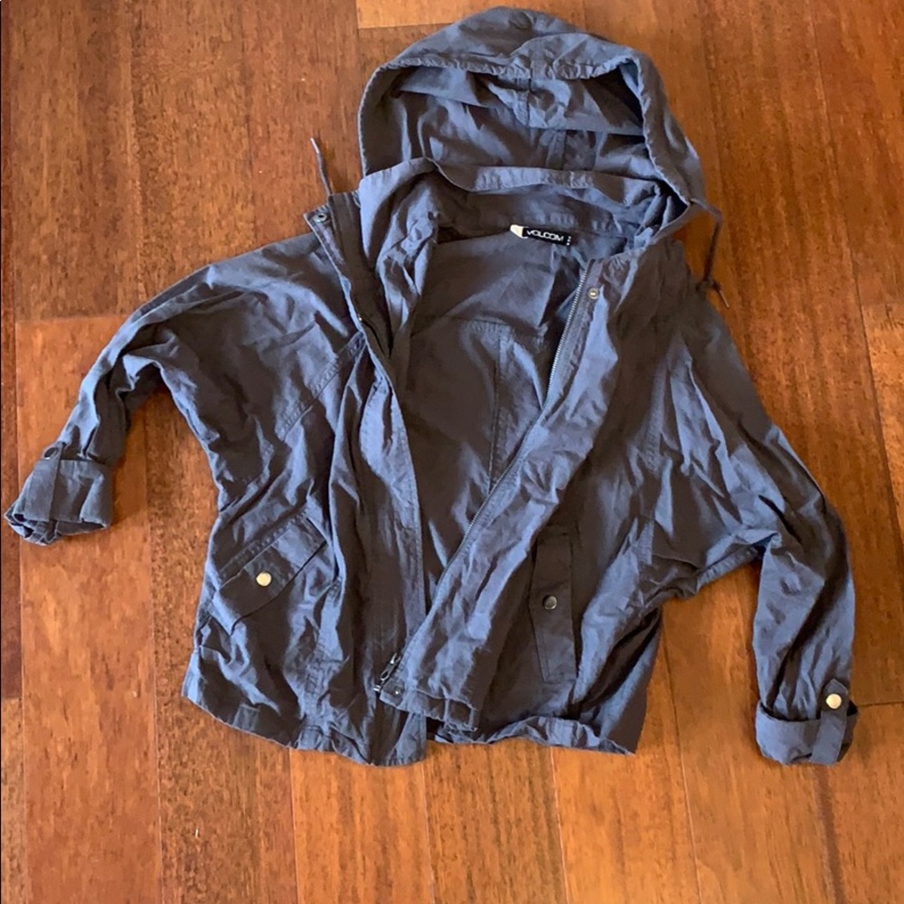Lightweight Volcom Hooded Jacket
